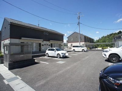 【駐車場】 | シャルムＣ | 駐車場2台込みです♪