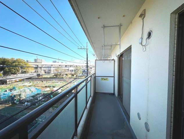 サンロード中浦和Ⅱのバルコニー