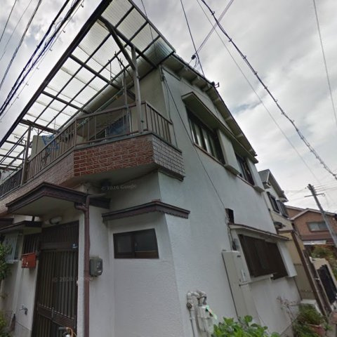 西田中町貸家の外観
