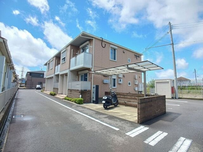 【外観】 | シャーメゾンＮ | 落ち着いた雰囲気の外観です