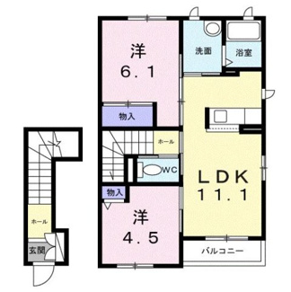 【間取り】 | シャーメゾンＮ