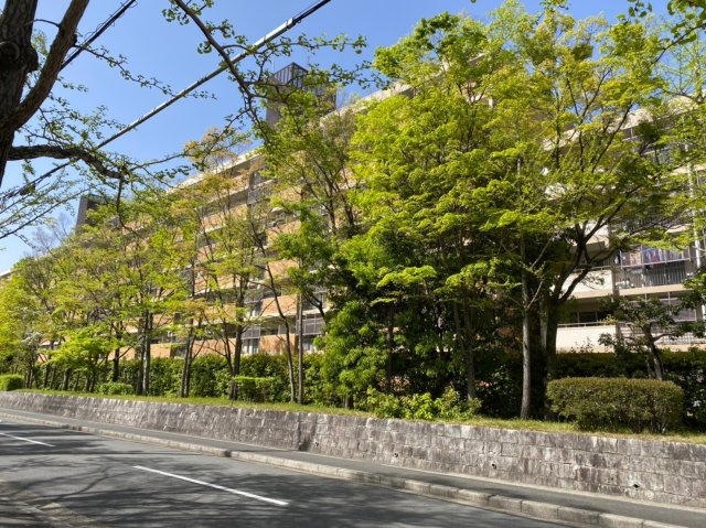 東大路高野第２住宅第３号棟の外観
