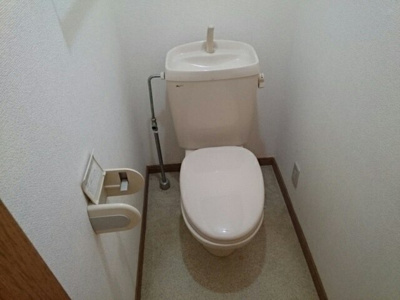 【トイレ】 | エクセレントガーデンＡ | 落ち着いたトイレです