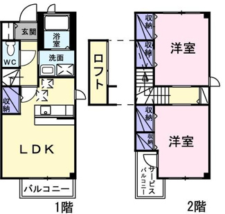 【間取り】 | サンワードⅠ