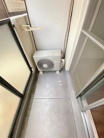 ベヌスタ西宮のバルコニー