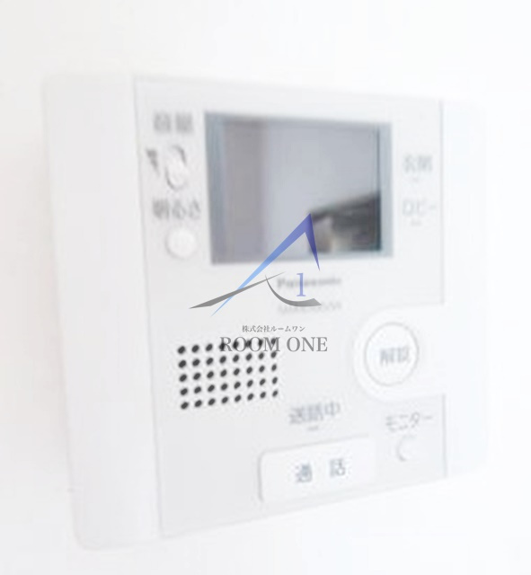 アネックス小杉の設備|モニター付きインターホンです。