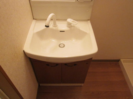 洗髪洗面化粧台