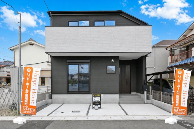 ファーストタウン伊丹市堀池2丁目新築一戸建て全2区画│2SLDK+駐車1台可の外観|角地を含む全2区画が新規分譲開始致しました。
