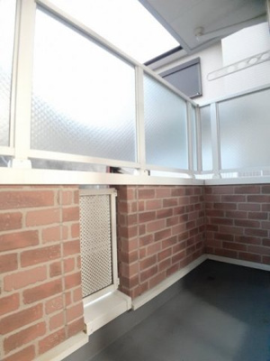 【バルコニー】 | ラフィーネ関戸Ⅱ | 落ち着いた時間を過ごせるバルコニーです