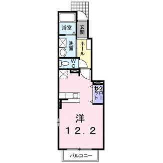 【間取り】 | ラフィーネ関戸Ⅱ
