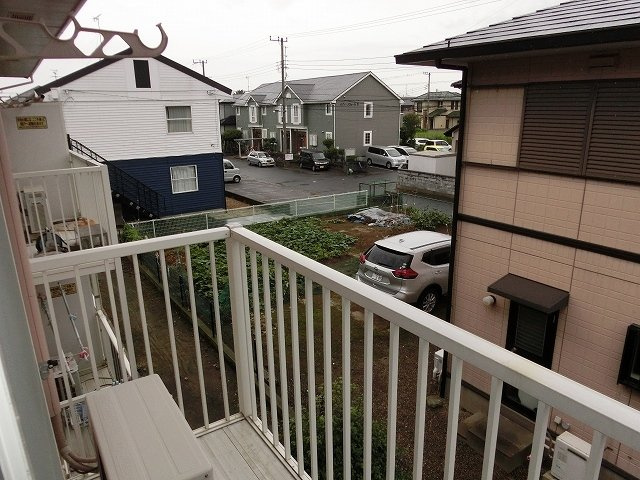 サンマリーナのバルコニー|落ち着いた時間を過ごせるバルコニーです