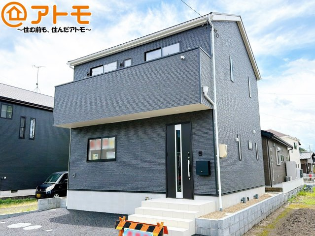 【外観】 | 藤枝市上当間第2　新築戸建　全1棟 | どっしりとした外観は安心感のあるマイホームを実感できますね♪