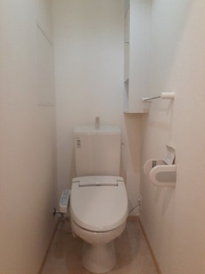 【トイレ】 | ルピエ紀三井寺 | シンプルで使いやすいトイレです
