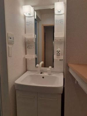 【洗面所】 | ルピエ紀三井寺 | 洗面所です
