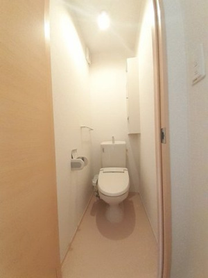 【トイレ】 | ディンプル　アリモト | 落ち着いた色調のトイレです