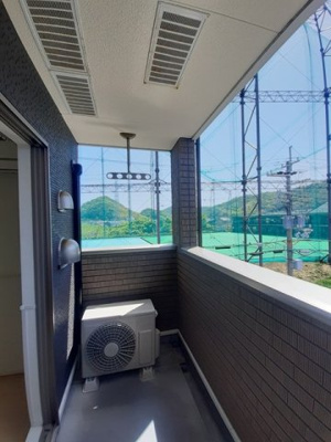 【バルコニー】 | エレガンテⅠ | 広々としたバルコニーです