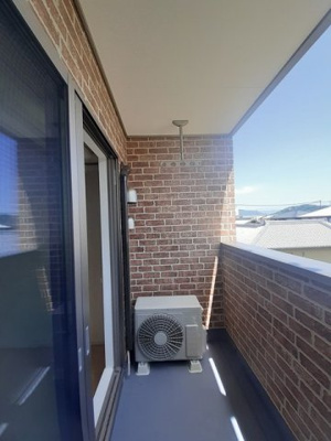 【バルコニー】 | ルミナーレ西浜 | バルコニーからの眺めを楽しみながら食事をしませんか