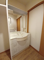 独立洗面化粧台付き