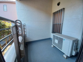 バルコニー付きです