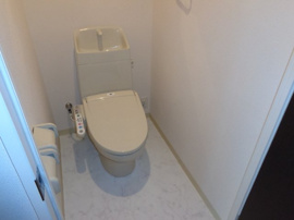 シャワー付トイレ