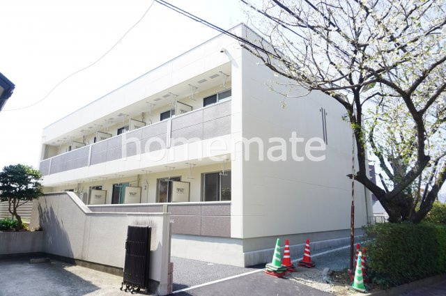 熊本市中央区黒髪２丁目のアパートの外観