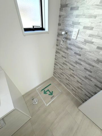 安曇野市三郷温　中古住宅のその他|ランドリースペース