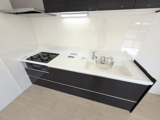 安曇野市三郷温　中古住宅のキッチン