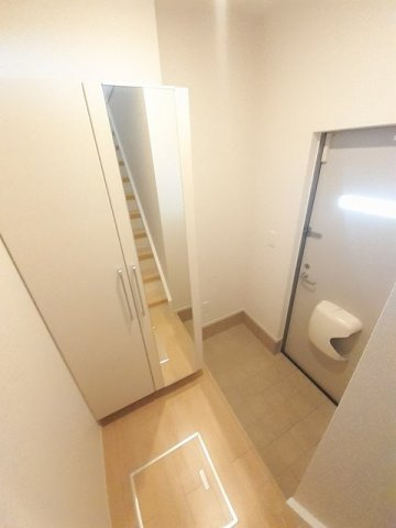 レゾンドⅢ　古市橋の玄関|毎日通る玄関はこちらです