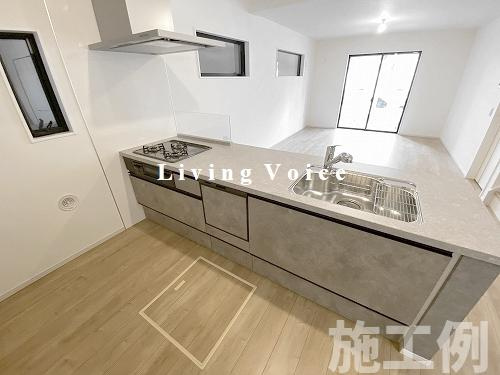 【キッチン】 | 【仲介手数料０円】秦野市萩が丘1期　新築一戸建て　全3棟 | 秦野市萩が丘1期　新築一戸建て　全3棟