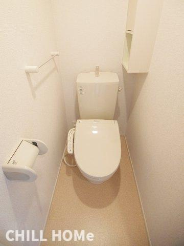 グラン・ソレイユのトイレ|当社、チルホームのHPもご覧ください(^^)/物件情報多数♪