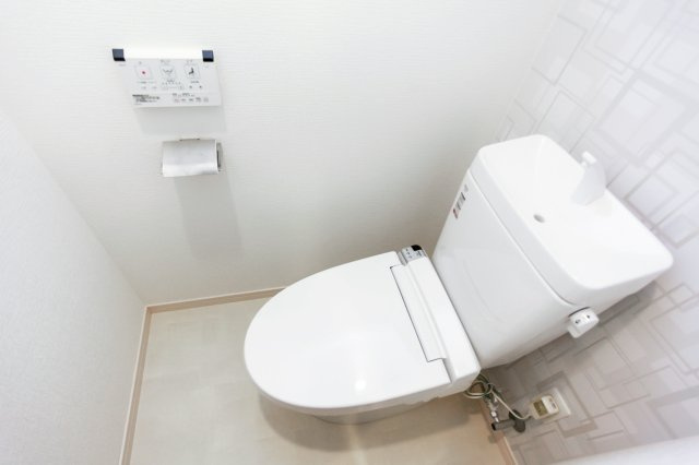 サヴォイラコートワジー　5階のトイレ|別号室のものになります。現状優先。