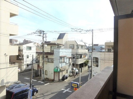 バルコニーからの眺望　※前回募集時2022年1月撮影