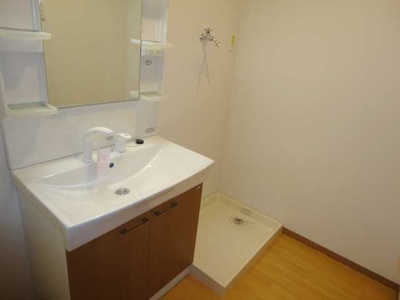 【洗面所】 | エスペランサ山崎 | 洗濯機置場