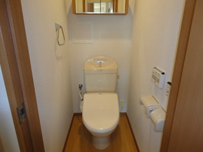【トイレ】 | エスペランサ山崎 | シャワー付トイレ