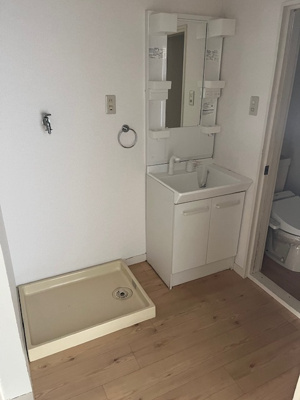 【洗面所】 | サンシャイン福泊 | 洗面所です