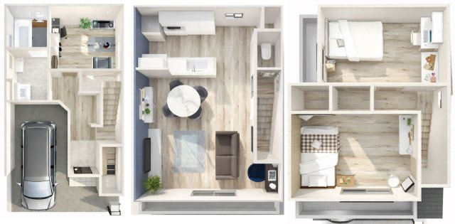 淀の原町ⅡAプラン　建築条件付土地の参考プラン|【間取り/イメージパース】