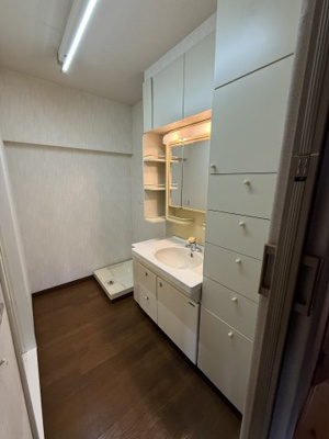 【洗面所】 | 両備ハイコーポ | 使いやすい洗面所です