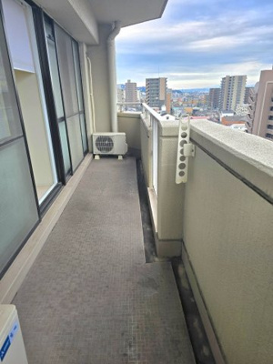 【バルコニー】 | 両備グレースマンション医大西 | 広々としたバルコニーです