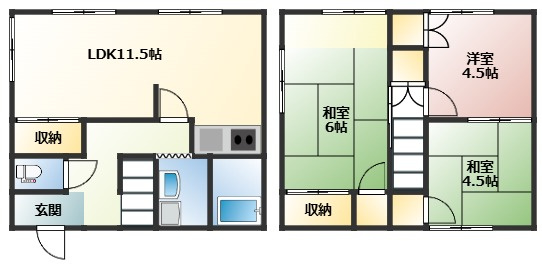 広島市佐伯区屋代２丁目の一戸建て