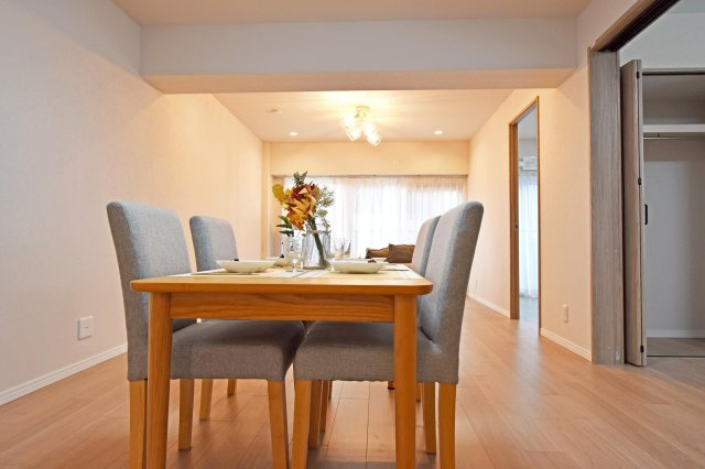 財形第3新大阪ハイツの居間・リビング|リノベーション済みなのでとても綺麗です◎