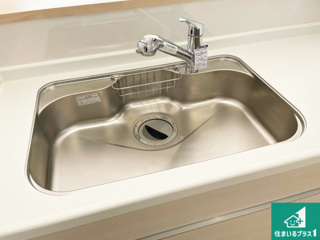 神戸市垂水区清水が丘　第3期　新築一戸建ての設備|広々としたシンクで食器洗いも楽々！