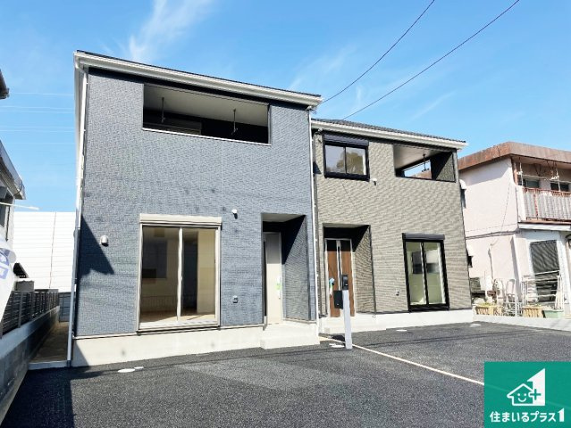 神戸市垂水区清水が丘　第3期　新築一戸建ての外観|安心の10年保証！外観を美しく保ち、雨水で汚れを落とします！気になることがありましたら、お気軽にお問い合わせください！