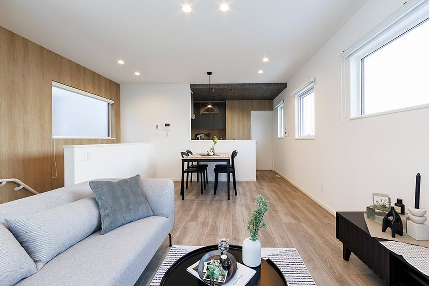 美園9条1丁目の居間・リビング