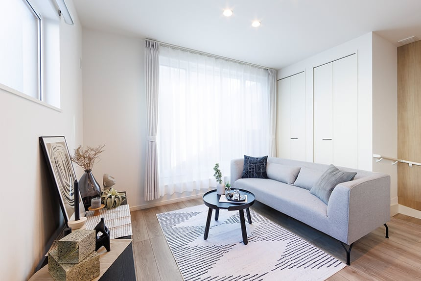 美園9条1丁目の居間・リビング