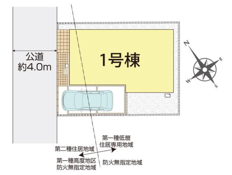 千葉市若葉区桜木７丁目の区画図