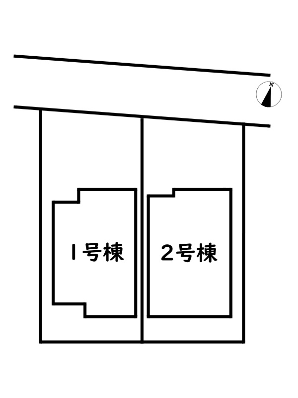 姫路市大津区恵美酒町3期/新築戸建の区画図