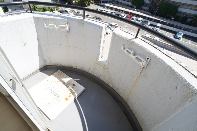 WAKOビルのバルコニー