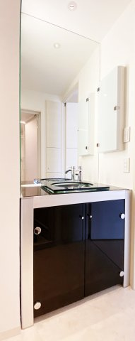 上前津ライズの洗面所