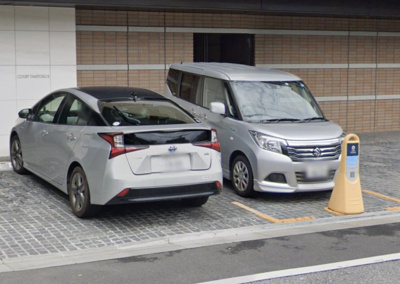 【駐車場】 | COURT TAKETOKU Ⅱ | 車をお持ちの方に嬉しい駐車場付きの物件です