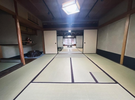 衣笠御所ノ内町　京町家の内装